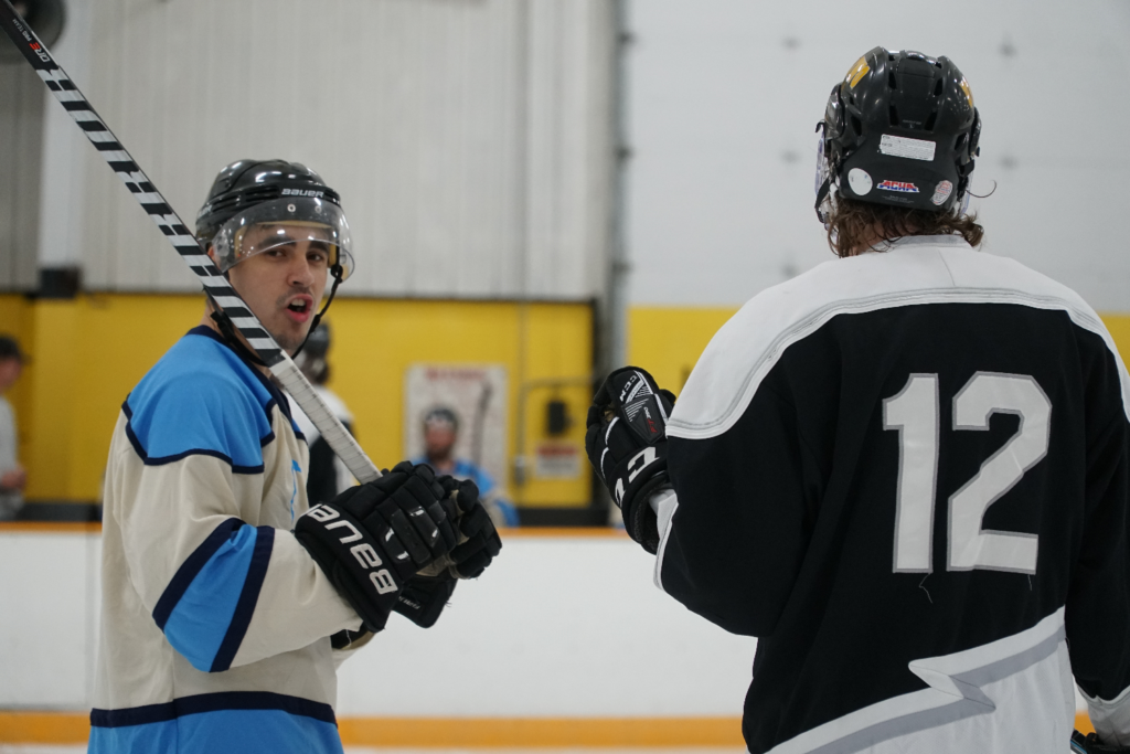 (PHOTOS) Waupun Wolves Faces Our Bar in Exhibition Hockey Game Waupun Pioneer News